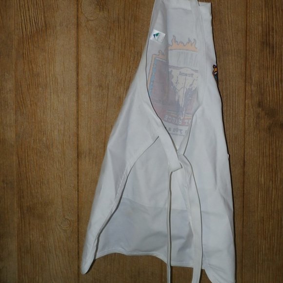 NEW Dan's Hot Sauce "It'll Burn You A New One" Cooking Apron - Picture 5 of 8
